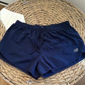 New Balance Women's Athletic Navy Shorts